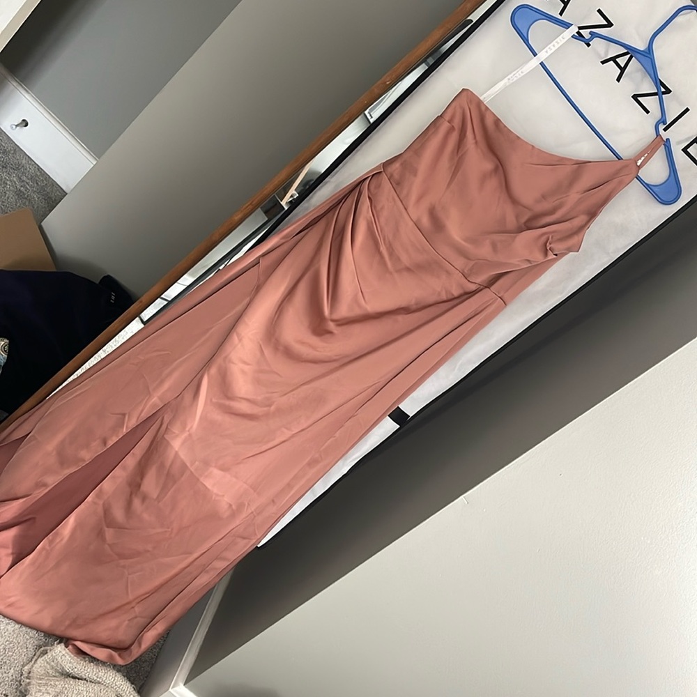 AZAZIE MARON DRESS